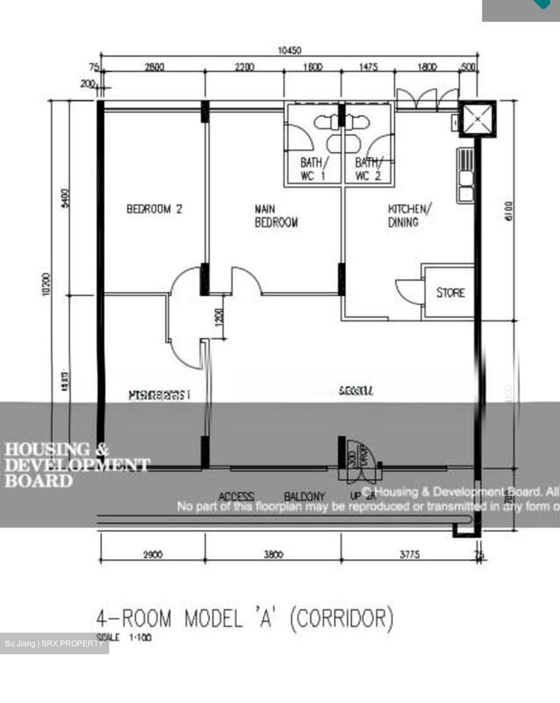 Blk 861A Tampines Parkview (Tampines), HDB 4 Rooms #501344841